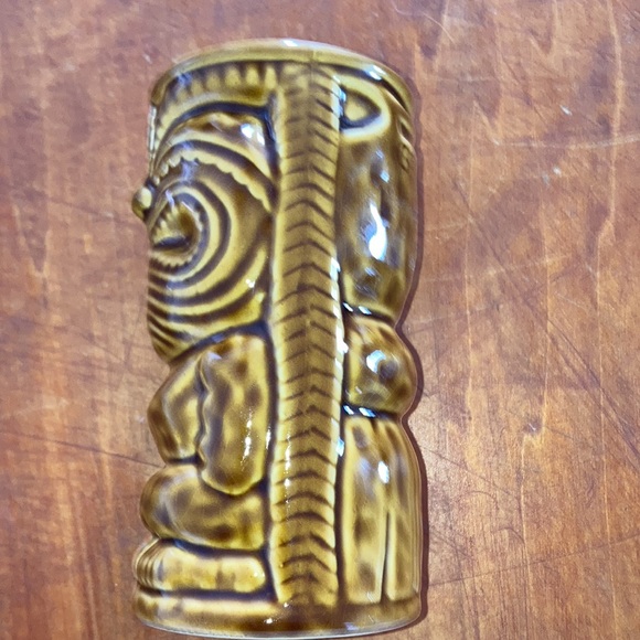 🍹🗿 Germaine’s Luau Hawaii | Brown Tiki Mug | Tiki Bar Mug 🌋🧊 - Picture 5 of 6